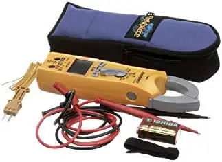 

Compact HVACR Clamp Multimeter SC260 \u2013 True RMS Clamp Meter with Temperature, Capacitance & Backlight