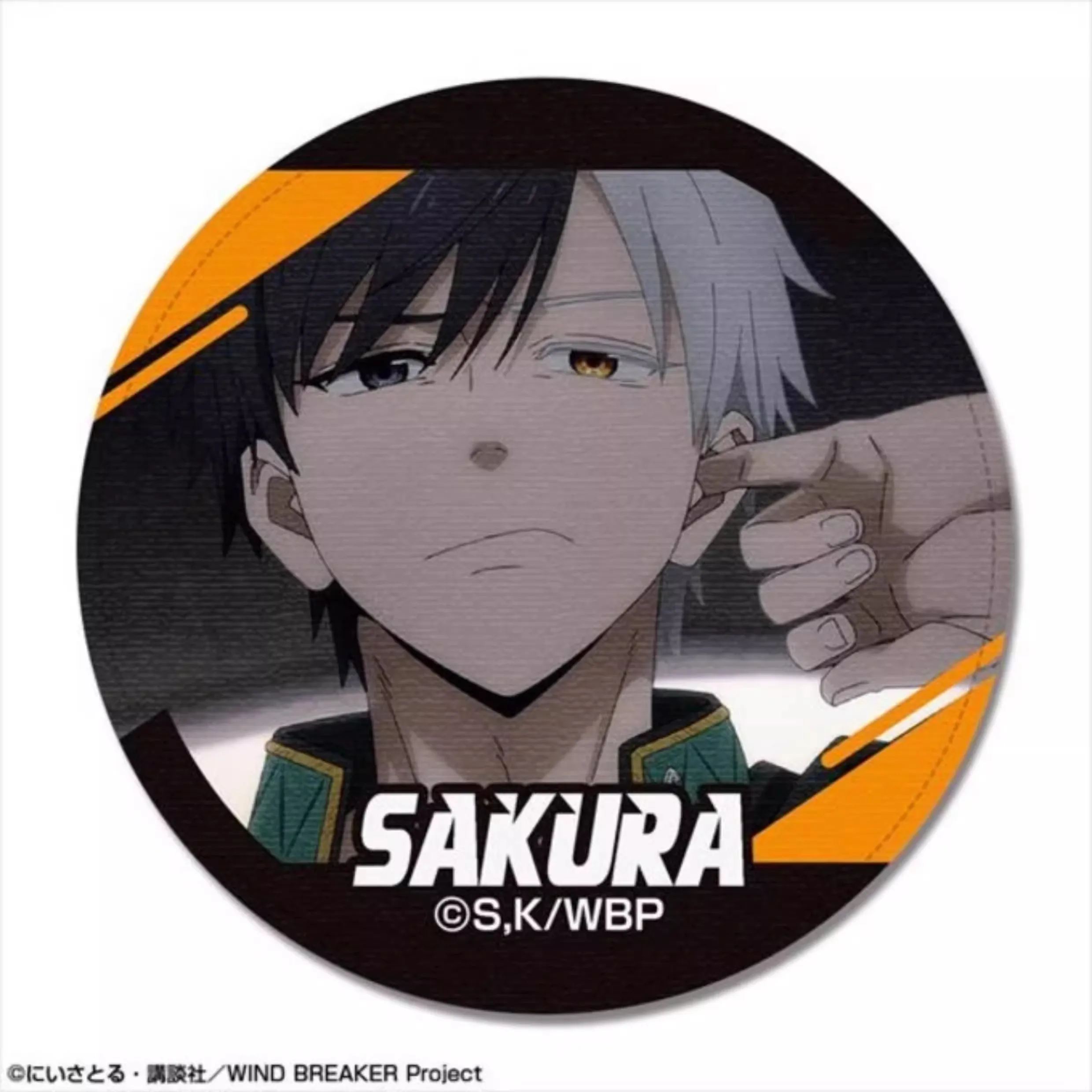 58 мм аниме штурмовик WINBRE Sakura Haruka Aoi Akio Tsubakino Tasuku косплей костюм значок булавка SPTE жесть брошь ﻿   Опора (art.: 3920d3f08bc06) - 3920d3f08bc06