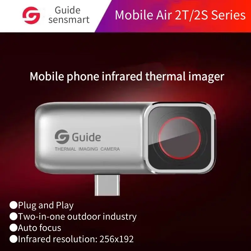 

Guide Mobir Air 2S 2T Thermal Imaging for Android Mobile Phone Type C Infrared Thermal Imager Camera Auto Focus 256x192 IR Pixel