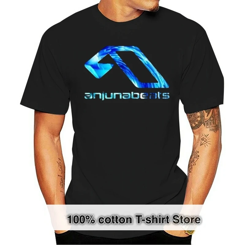 Anjunabeats Color Logo T-shirt Womens Style