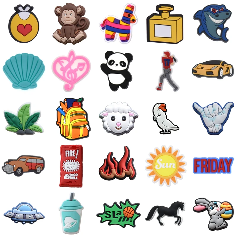 

Gifts Girl Set Jeans Wholesale Bulk Packs Decorations for Croc Shoes Accessories Shoe Charms Boy Women Charm Para Pins Men Kids