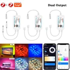 Умный светодиодный контроллер Zigbee 3,0 Tuya, Светодиодная лента 5050 3528 CCTRGBRGBWWRGBCCT, световой диммер Zigbee для умных вещей, Alexa