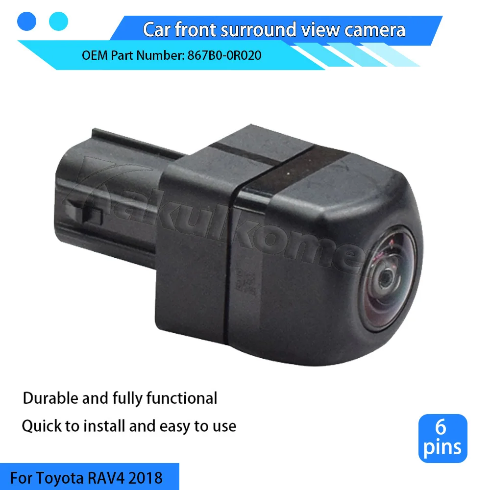 

Новая автомобильная камера заднего вида для помощи при парковке заднего вида для Toyota RAV4 2018 867B0-0R020 867B00R020