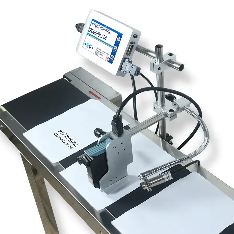 Онлайн Tij термальный струйный принтер для пластиковых пакетов и
