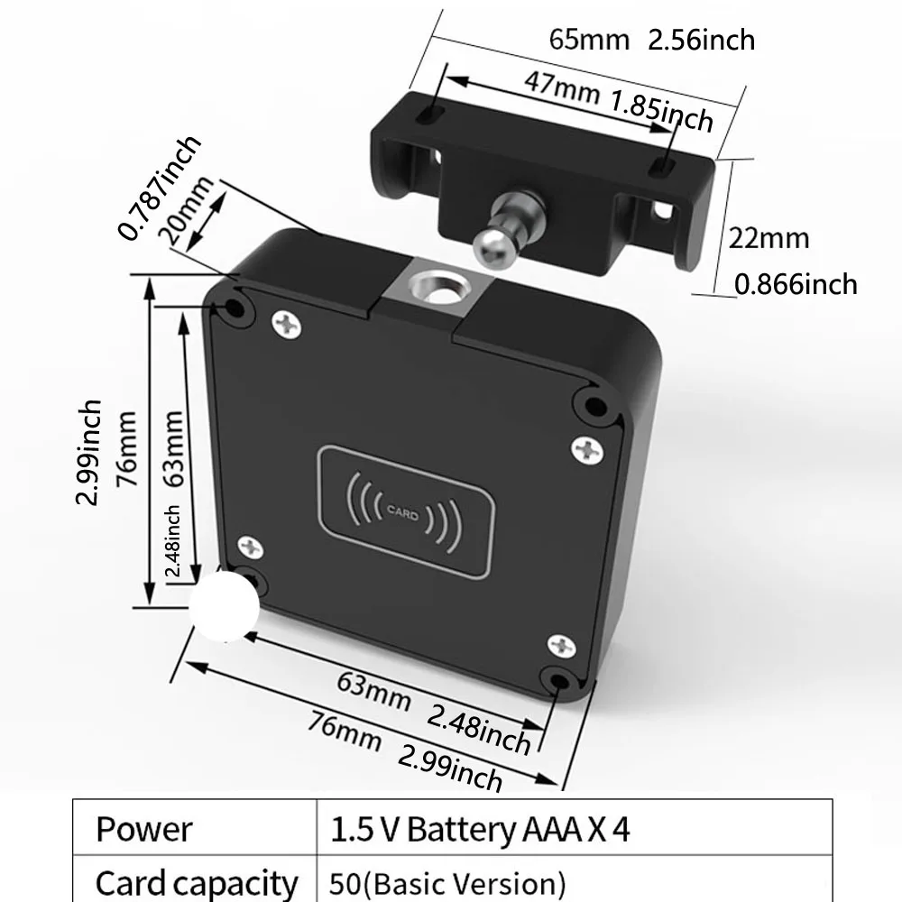 

Электронный RFID-замок Asia-Teco для шкафа