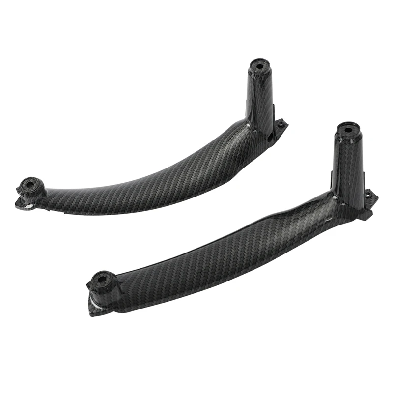 Автомобильный подлокотник из углеродного волокна ABS для внутренней двери ручка