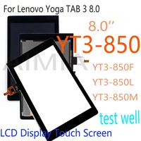 lcd for lenovo yoga tab 3 8 0 yt3 850 lcd yt3 850f yt3 850l yt3 850m lcd display touch screen digitizer assembly for yt3 850