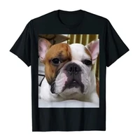 angry french bulldog t shirt cute dog lover graphic tee tops for womens fashion clothing mama gifts