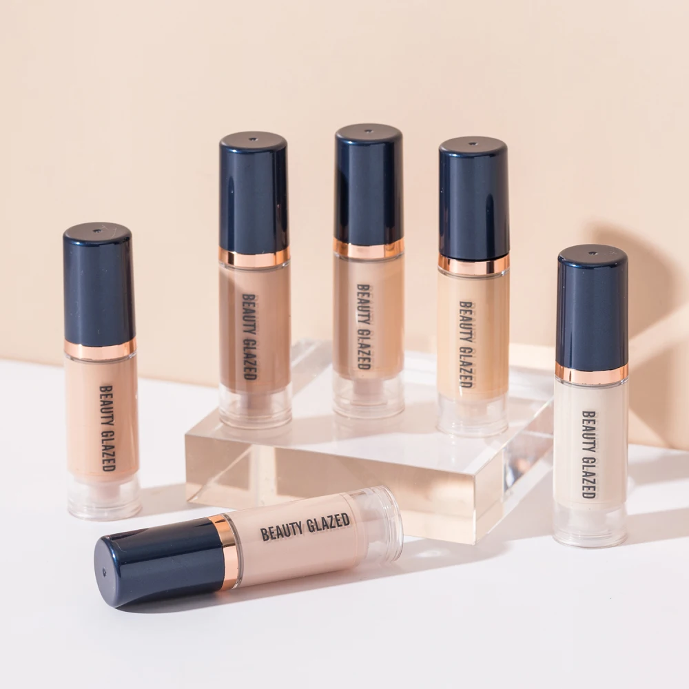 

Liquid Foundation Soft Matte Concealer 6 Colors Foundation Contour Palette Concealer Primer Base Professional Face Make Up