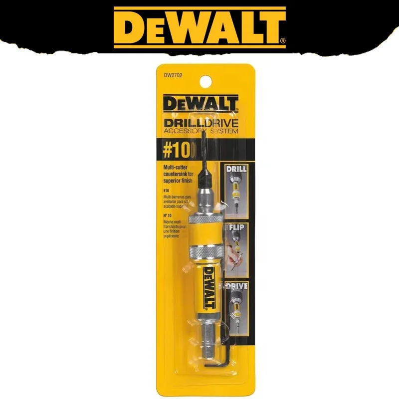 

DEWALT DW2700/DW2701/DW2702 Набор сверл с зенковкой по дереву 2-в-1 — 6/8/10 мм, шарнирный привод, для деревообработки и DIY, прочный