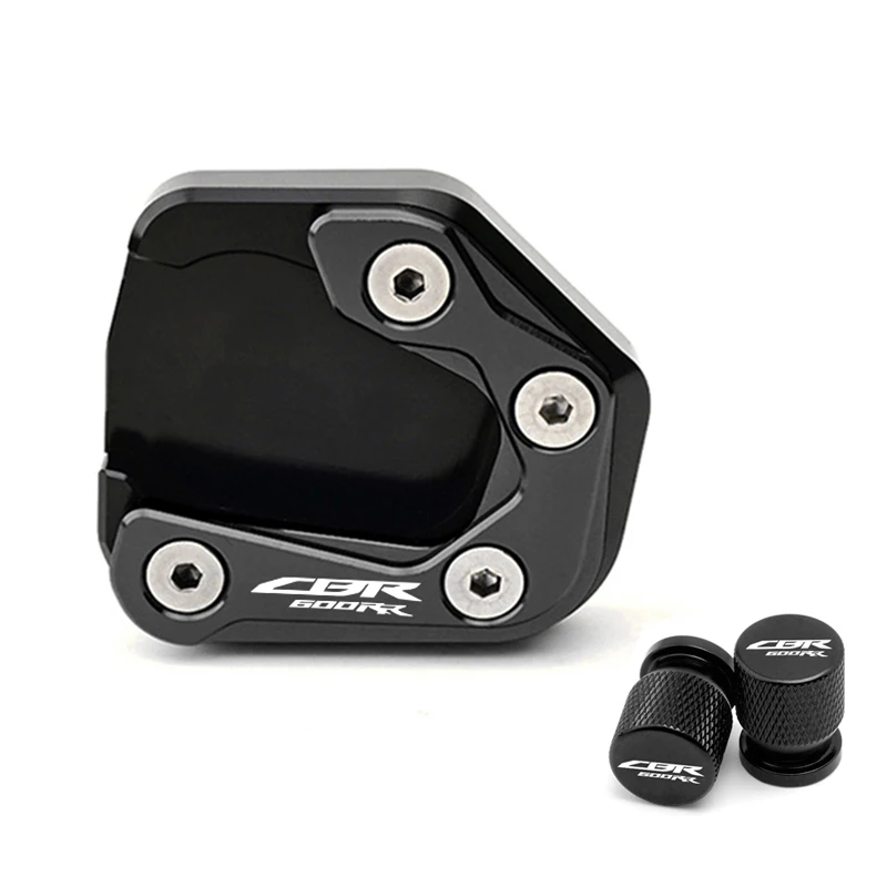 

Для HONDA CBR600RR CBR 600RR 2007-2022 2021 мотоциклетная крышка клапана с ЧПУ и подставка для ног, боковая подставка, удлинитель, опорная пластина