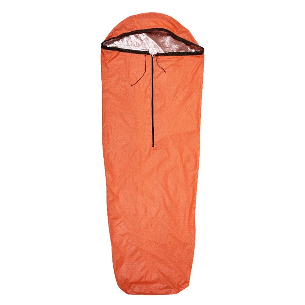 

Emergency Sleeping Bag Nylon Light And Portable Outdoor Camping Silver-coated Sleeping Bag Durable And Practical
