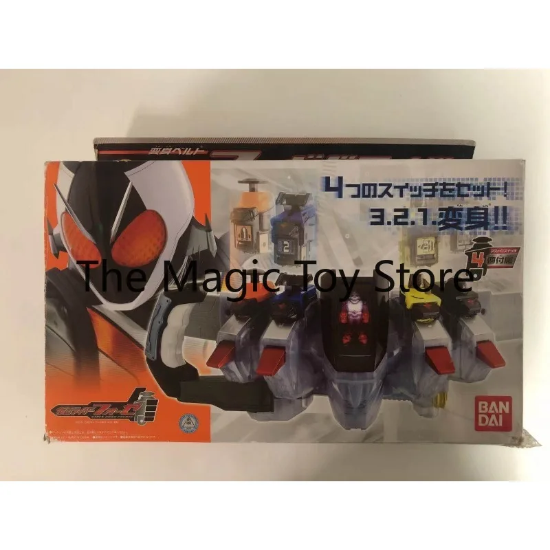 Фото Оригинальная модель игрушки-трансформера BANDAI Kamen Rider Fourze Rocket Head DX Fourze Belt Driver №5