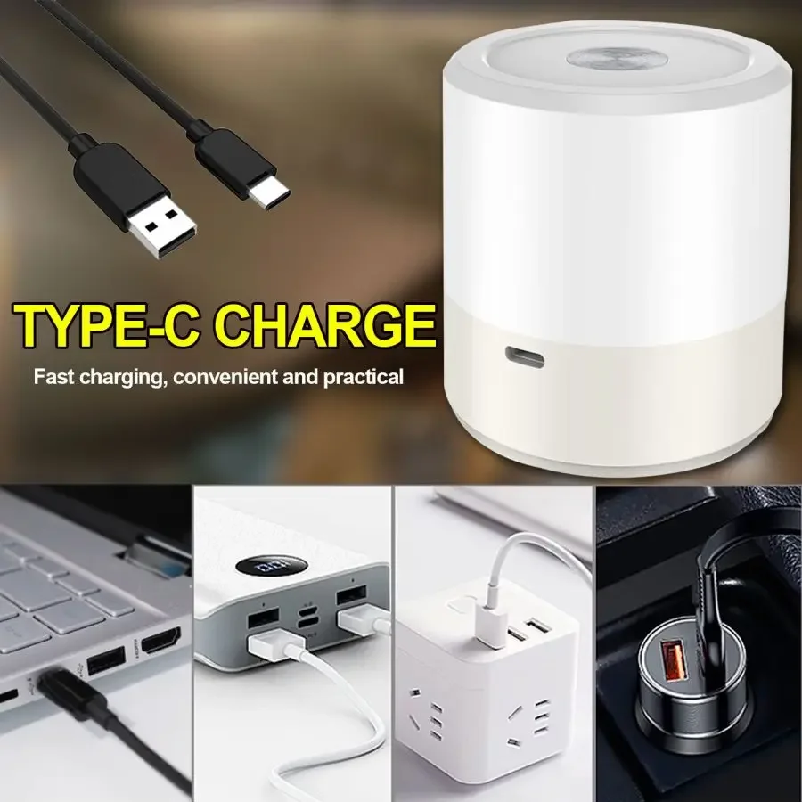 Фонарь для кемпинга USB Type-C с аккумулятором