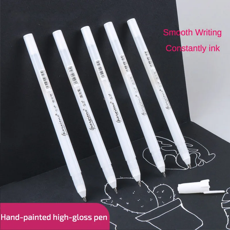 Высокоглянцевая ручка маркер крючок линия подпись ручная краска ed Mark мультфильм