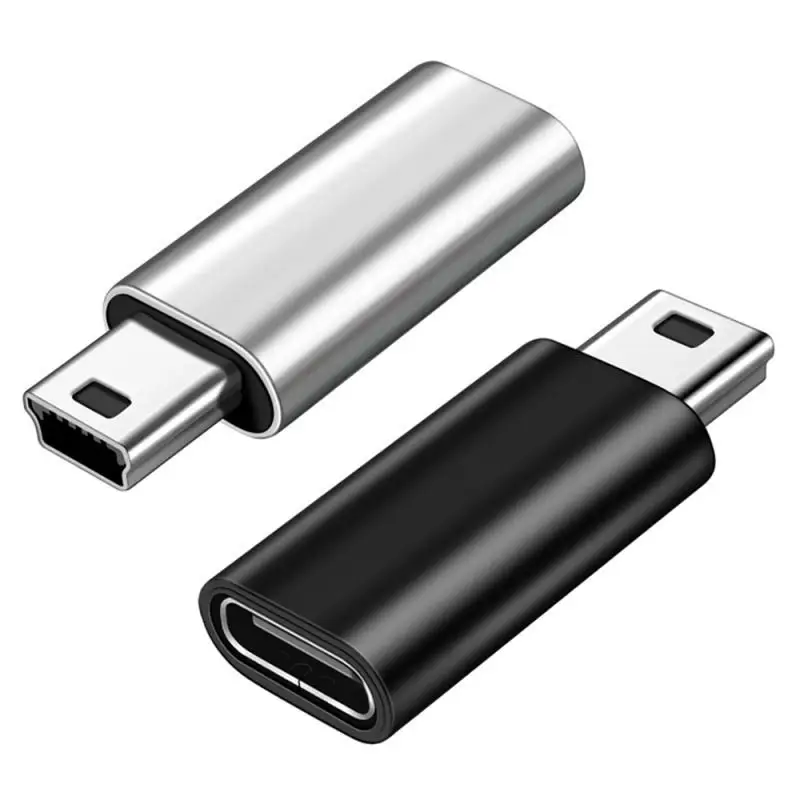 Фото Мини 5-контактный USB-адаптер 1 ~ 10 шт., разъем «папа»-«мама» USB Type-C для передачи данных для MP3, цифровой камеры, GPS №2