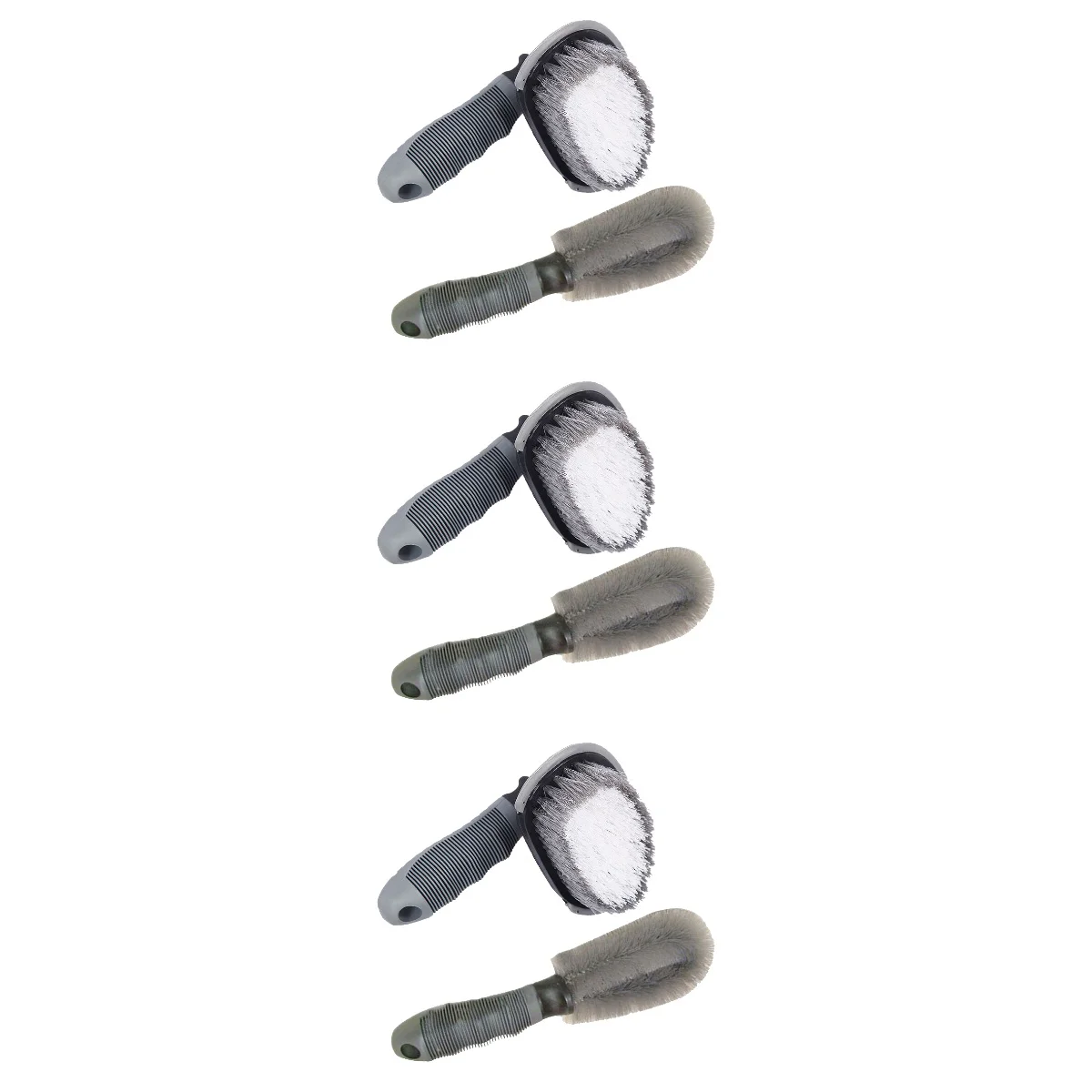 

3 комплекта многофункциональных щеток для колес/шин с короткой ручкой + щетка для колес ручная щетка для мытья деталей щетка для очистки авт...