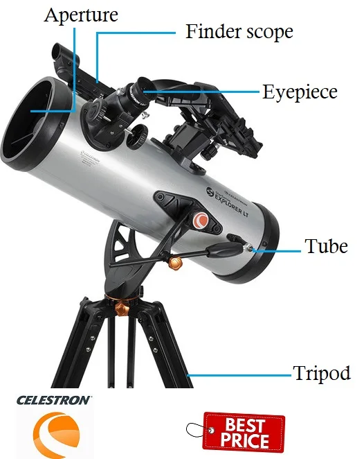 Celestron StarSense Explorer LT 114AZ SSE 114 мм Астрономический телескопический # 22452