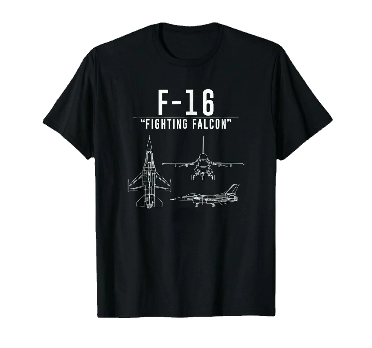 

F-16 Men T-Shirt Military Air Force F16 Fighter Jet Tee Short Casual 100% Cotton Mens T Shirts