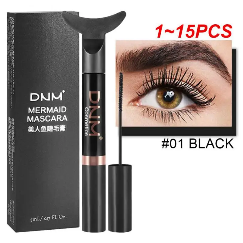 

1~15PCS Waterproof Mascara Eyelashes Extension Thick Curling Non-smudge Quick Dry Long-lasting Blue Purple White Colorful