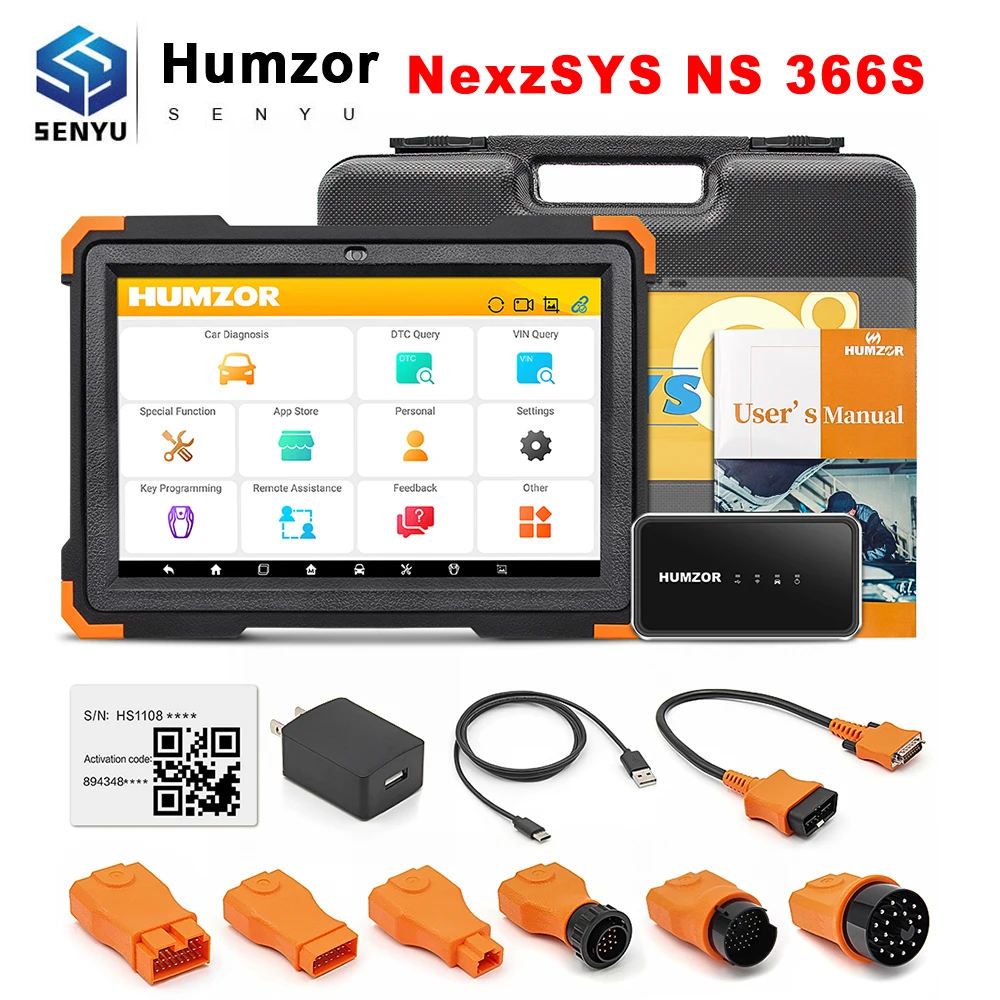 Автомобильный сканер NexzSYS NS 366S считыватель кодов OBD 2 OBD2 автомобильный