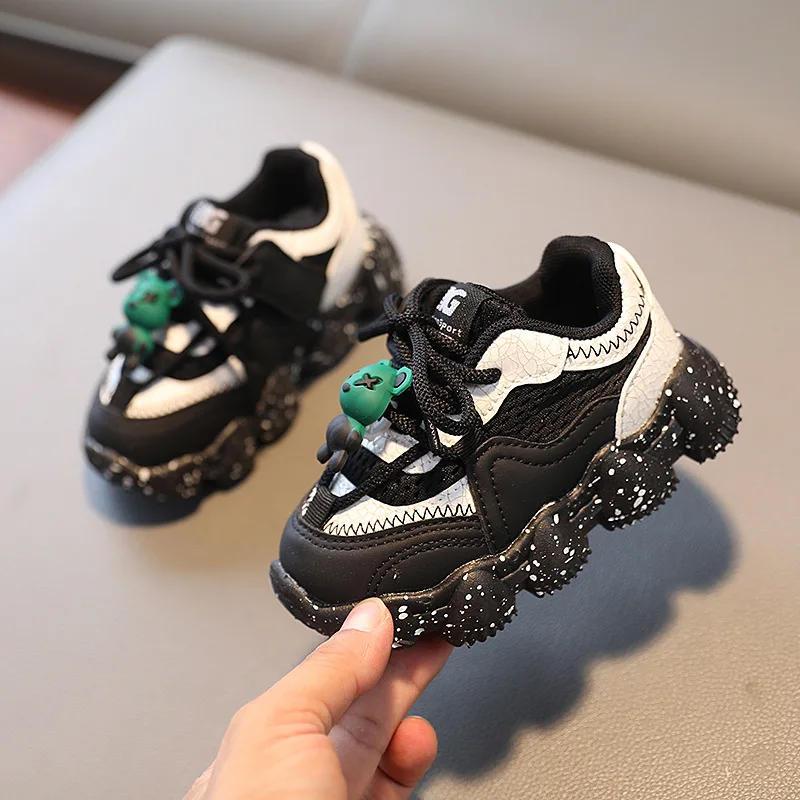 

Children Cute Sports Shoes Kids Running Shoes Toddler Infant Footwear Kids Boys Outdoor Casual ShoesBaby Girls Sneakers 1-6Y