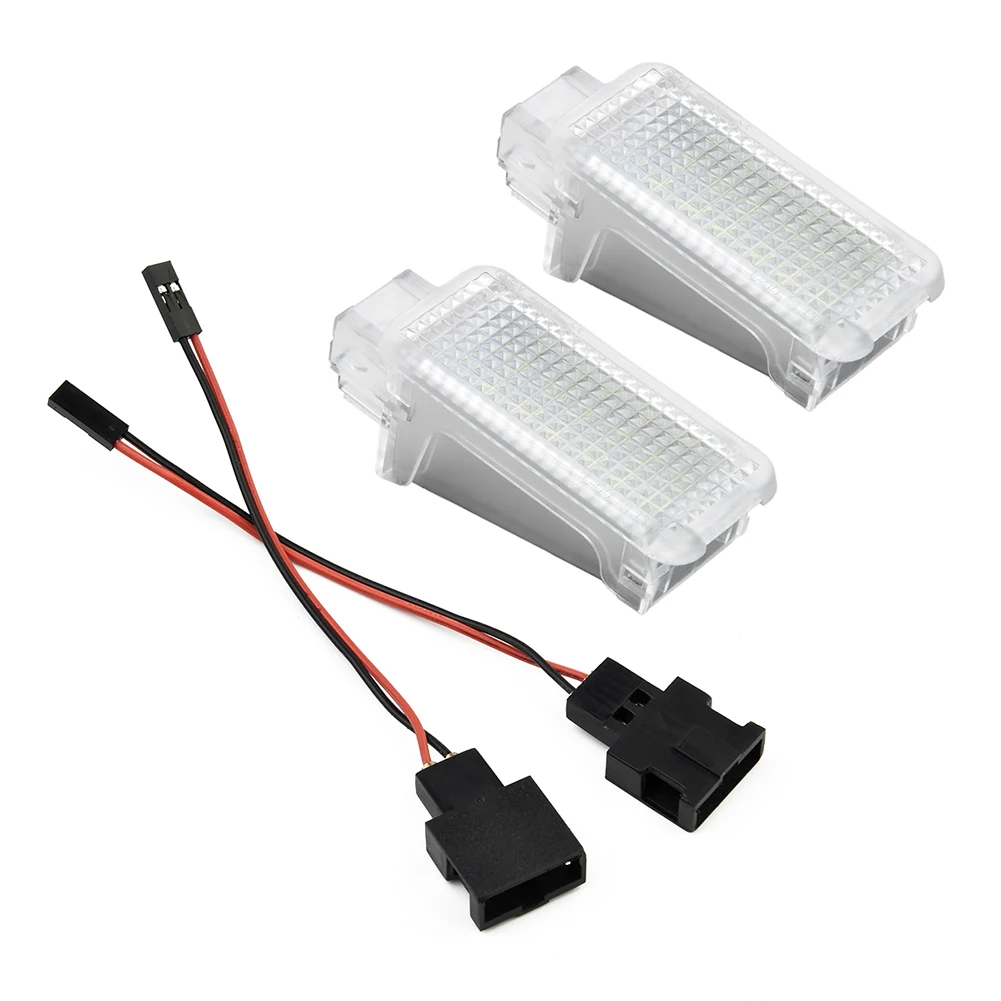 

2pcs Car LED Trunk Boot Lights Lamp For Skoda For Fabia Mk1 (6Y) 1999-2007 For Octavia Mk2 04-2013 For Roomster 06-09 For Kodiaq