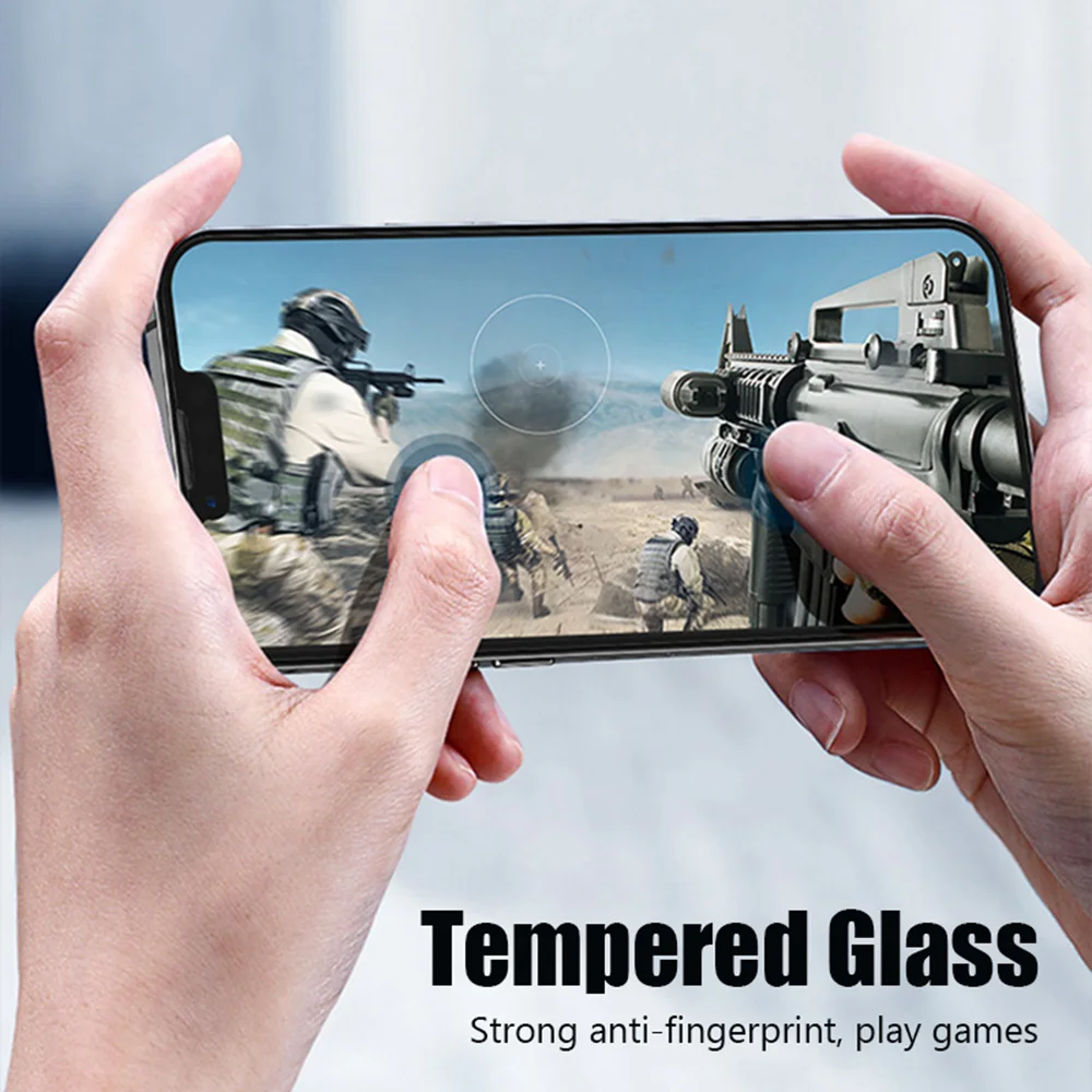 4PCS Tempered Glass For iPhone 14 13 12 11 Pro XR X XS Max Screen Protector On For iPhone 14 Pro Max Mini 7 8 6 6S Plus SE Glass