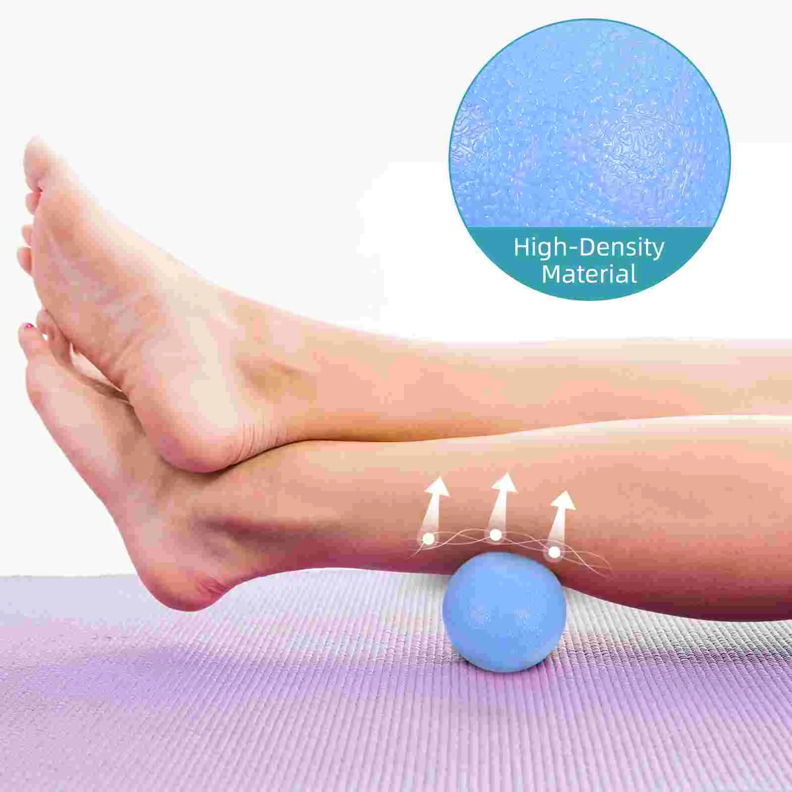 2 шт. массажные портативные шарики для фасции пилатес маленькая арка триггерная