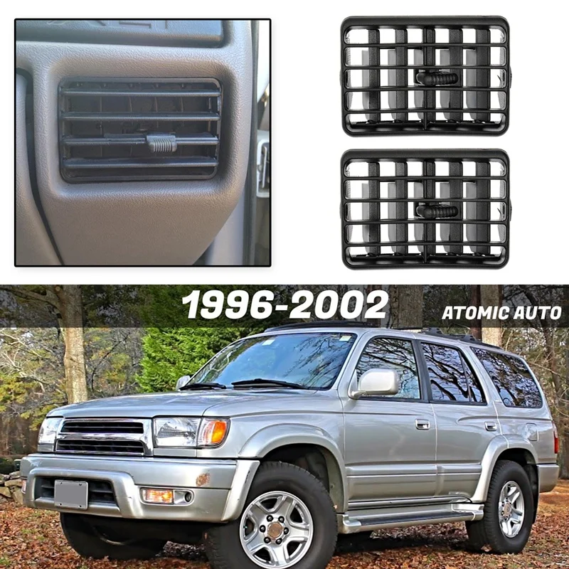Вентиляционные отверстия для автомобильного центра 1996-2002 Toyota 4runner решетка