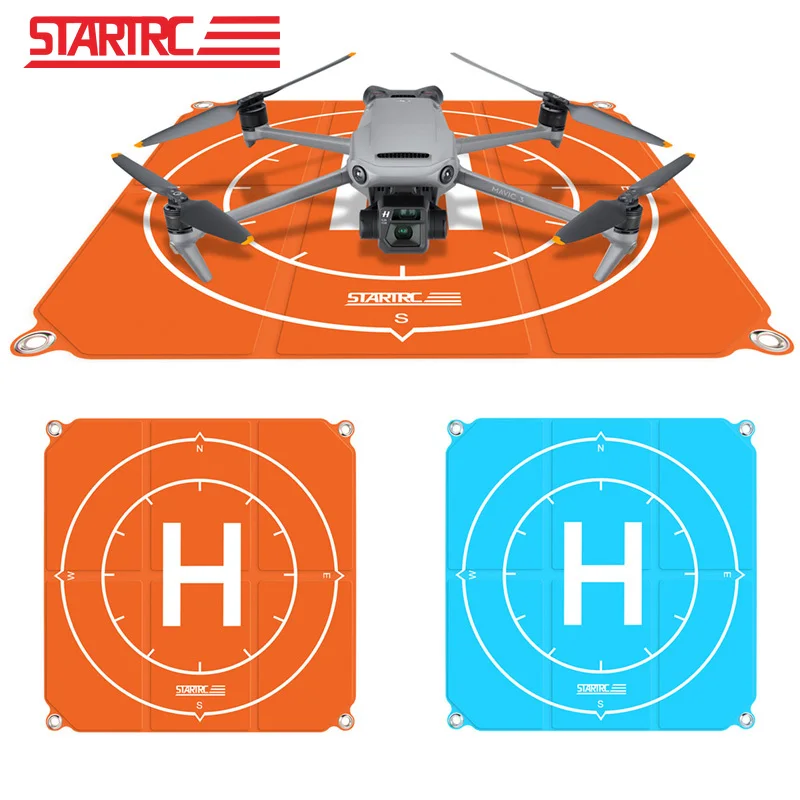 

STARTRC DJI Mavic 3 Landing Pad 50cm Foldable Parking Apron Universal Drone Pad Waterproof Ground Nail For DJI FPV Combo/Phantom