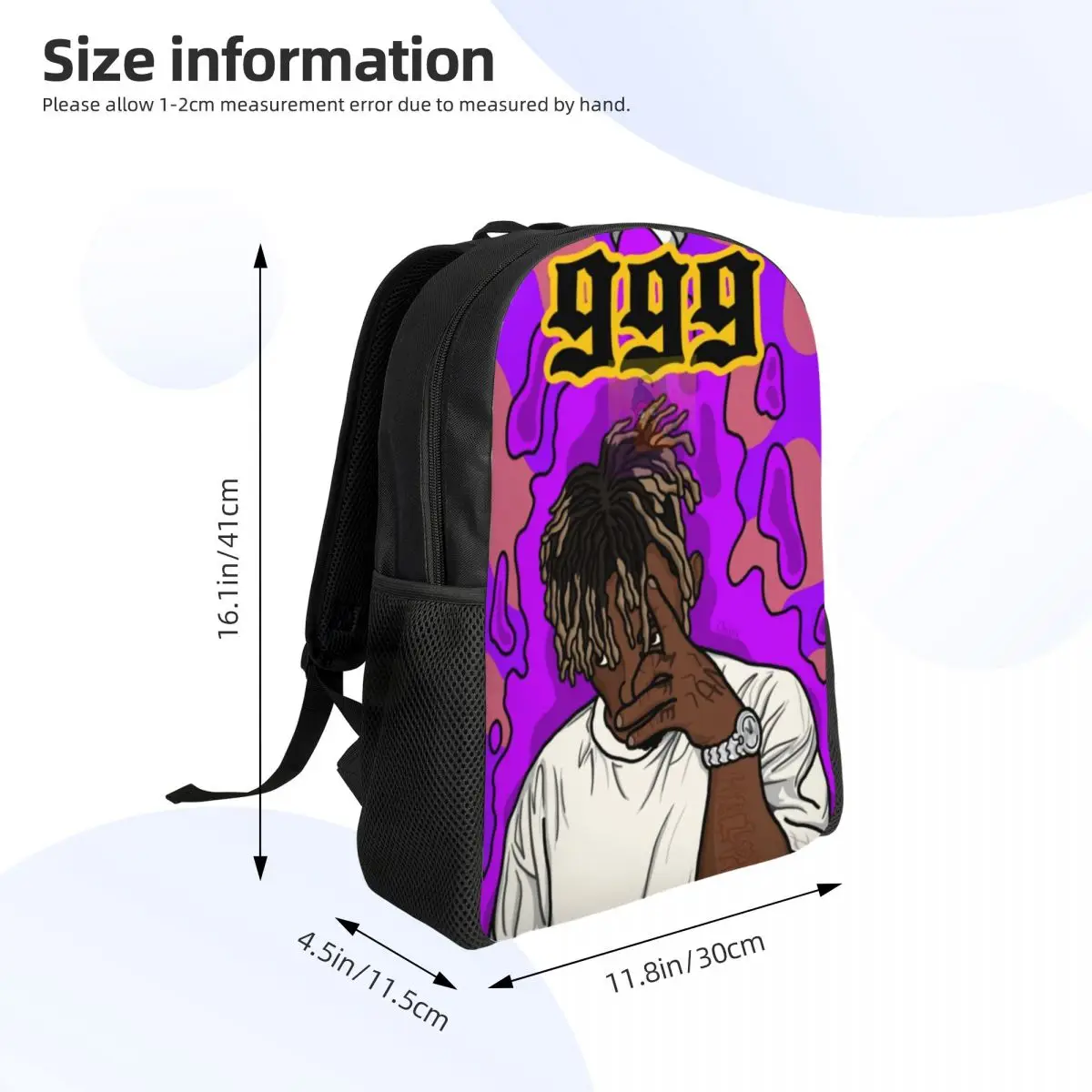 Пользовательский дорожный рюкзак J-Juice Rapper W-Wrlds 99 женский и мужской школьный