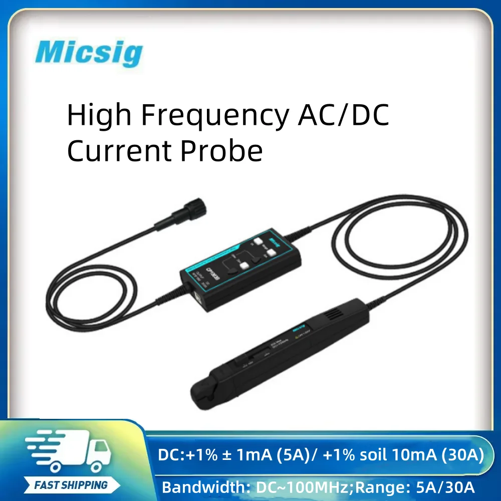 Фото Micsig CP1003B CP503B Высокочастотные зонды переменного/постоянного тока, полоса пропускания: DC ~ 50 МГц / 100 МГц 6A/30A Детали высокоточных осциллографов №1