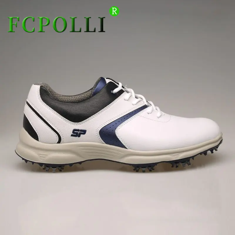 

Лидер продаж, мужская обувь для гольфа, кожаная мужская нескользящая обувь для тренировок, Мужская брендовая дизайнерская Спортивная мужская обувь