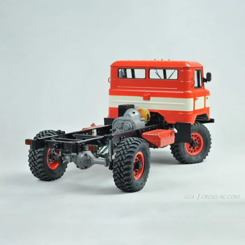 CROSS RC 1/10 GC4 KIT 4WD Модель автомобиля Военный комплект грузовика Мотор Труба Ось