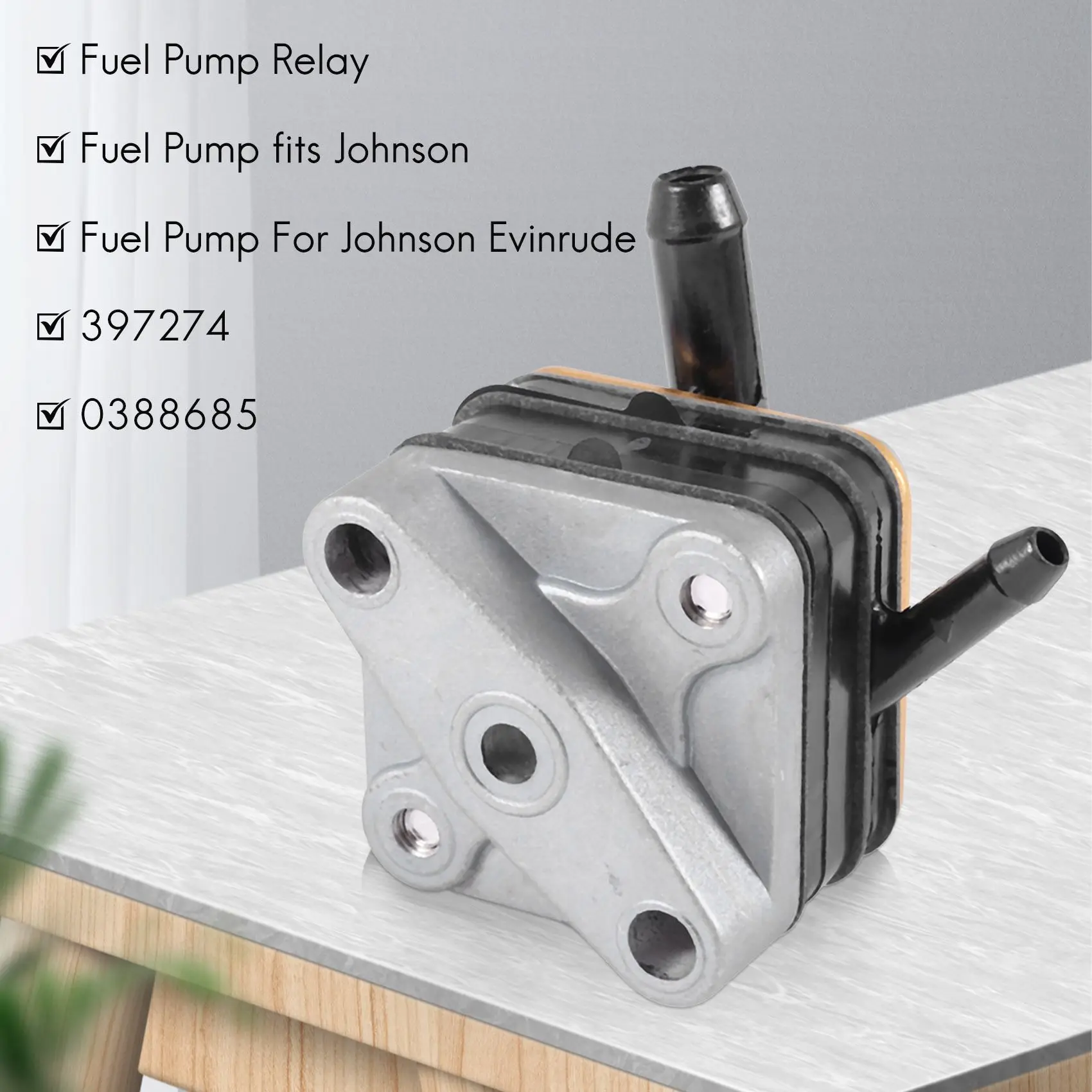 Топливный насос для Johnson evinгруб 6-15Hp двигатель 397839 391638 395091 397274 0388685