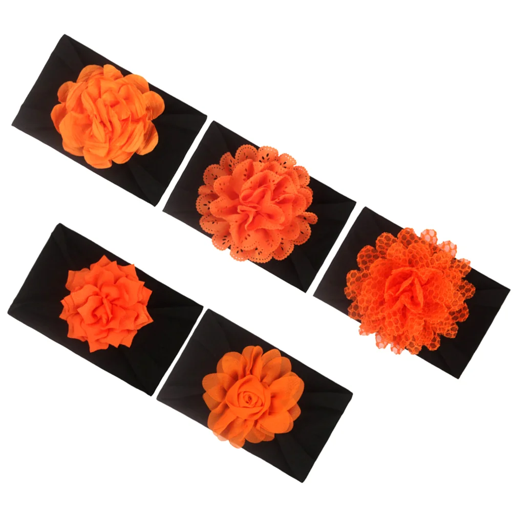 

Headband Party Floral Toddler Baby Headbands Flower Cotton Costume Props Supplies Bow Infant