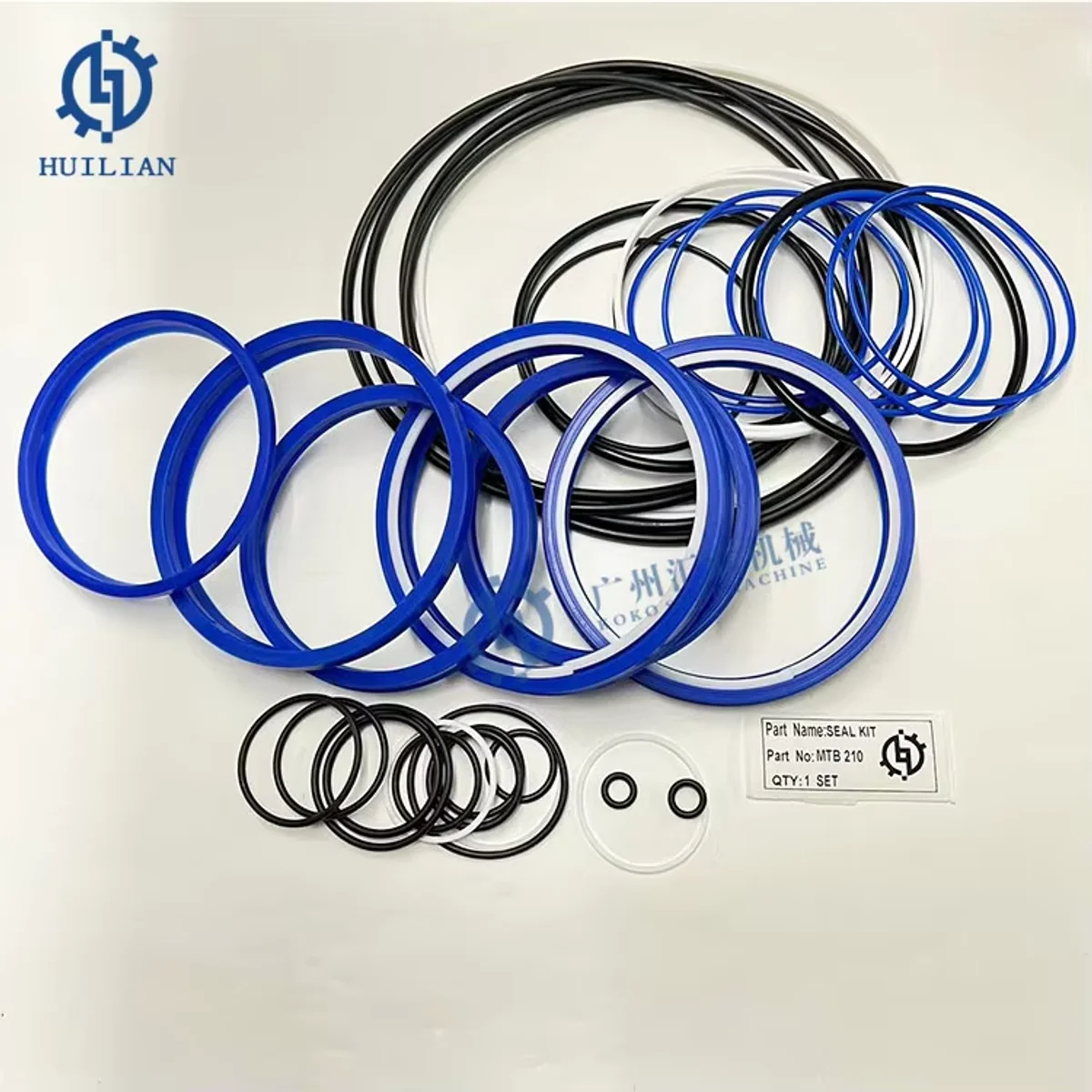 Фото Комплект уплотнений для гидромолотов MT210, MT10, MT15, MT20, MT25, MT30, MT35/36, MT40, MT45, MT65, MT85, MT95. Запчасти для экскаваторов, ремонт гидравлических молотов. №3