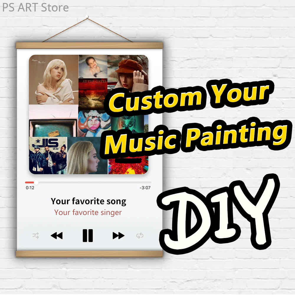 Печаль!-XXXTENTACION Играйте музыку Горячие песни Артисты Популярный альбом Прокрутите холст Постер Рисунок Декор Настраиваемый.