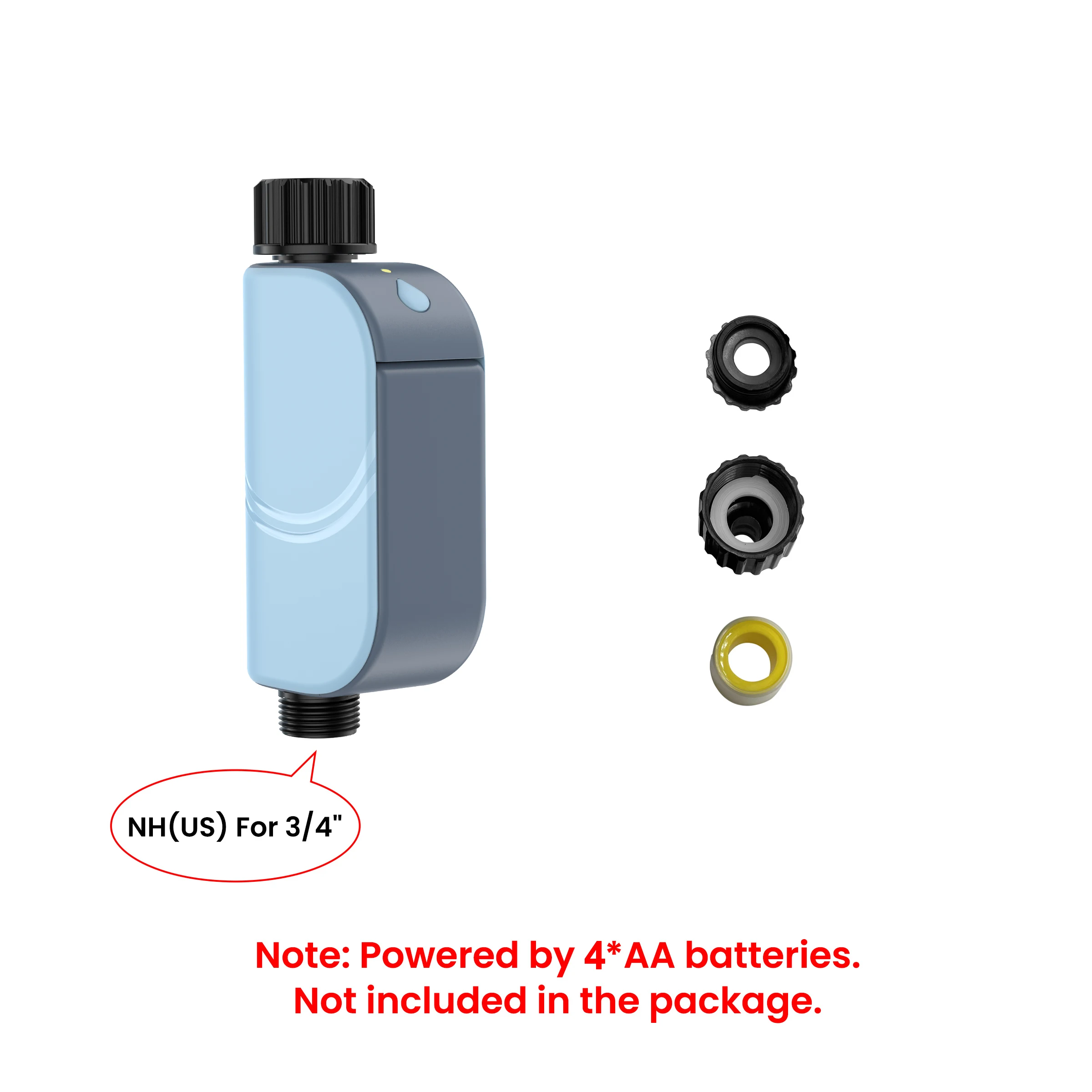 

GIRIER Tuya Wi-Fi таймер воды для садового шланга умный программируемый спринклерный таймер для капельного орошения работает Alexa концентратор не требуется