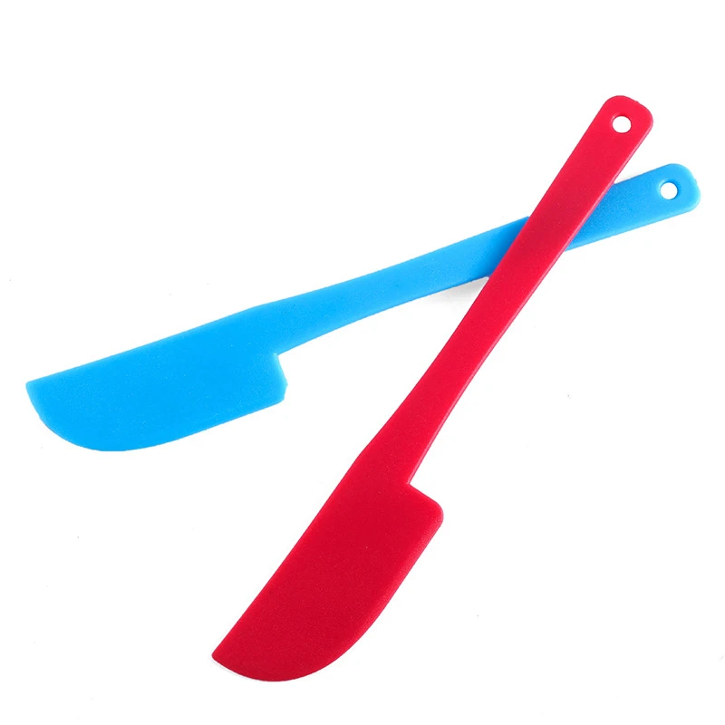 

1pc Mini Plastic Cream Baking Scraper Kitchen Heat Resistant Scraper Non Stick Butter Spatula Cutter Cake Baking Tools