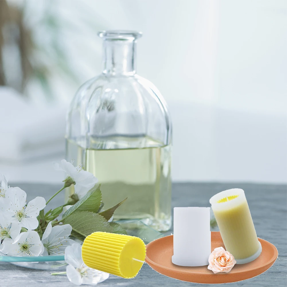 

Геометрическая 3D силиконовая форма для свечей, искусственный пластырь для торта, искусственные формы для свечей ручной работы