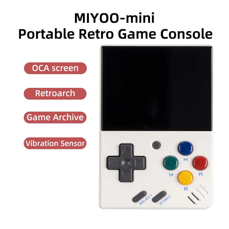 

MIYOO MINI V2 V3 Retro Video Game Console Portable Emulator Console Retro Arch Linux System Pocket Handheld 32GB GameBoy Player