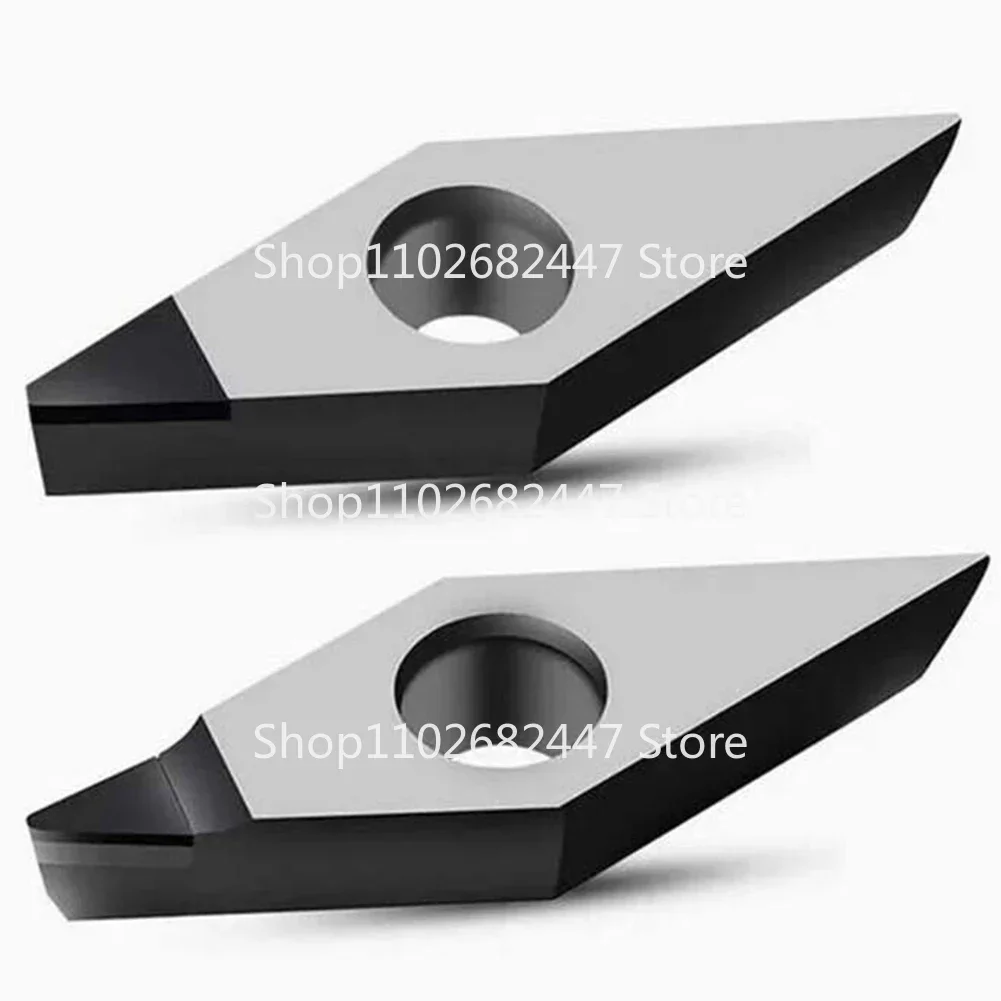 

2 шт. токарная вставка с алмазным наконечником, токарный станок с ЧПУ, резак VCMT 110302 CBN VCMT 110304 VCMT 110308 160402 VCMT 160404