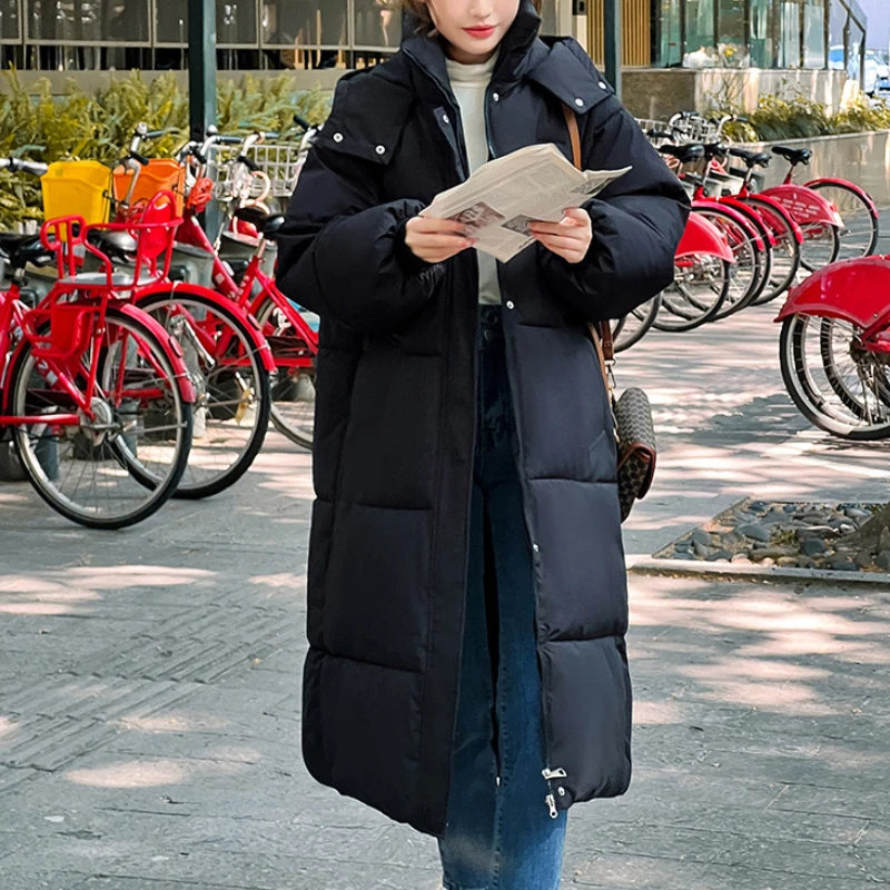 Women's Winter Jackets Padded Women Long Dowm Coats Lady Thickened Parkas Outdoors Padded Puffer Jacke Women Manteau Femme Hiver