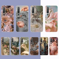 renaissance art painting phone case for samsung s21 a10 for redmi note 7 9 for huawei p30pro honor 8x 10i cover