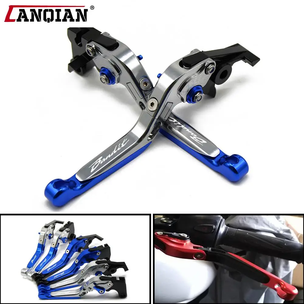 

Folding Brake Clutch Levers For SUZUKI GSF600 Bandit 2000-2004 CNC Motorcycle Adjustable GSF 600 2001 2002 2003 Handle Lever