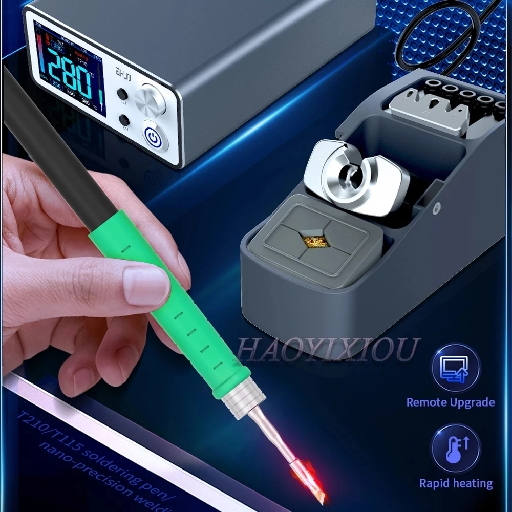 Интеллектуальная паяльная станция JCID AIXUN T3B с ручкой серии T210 сварочные железные