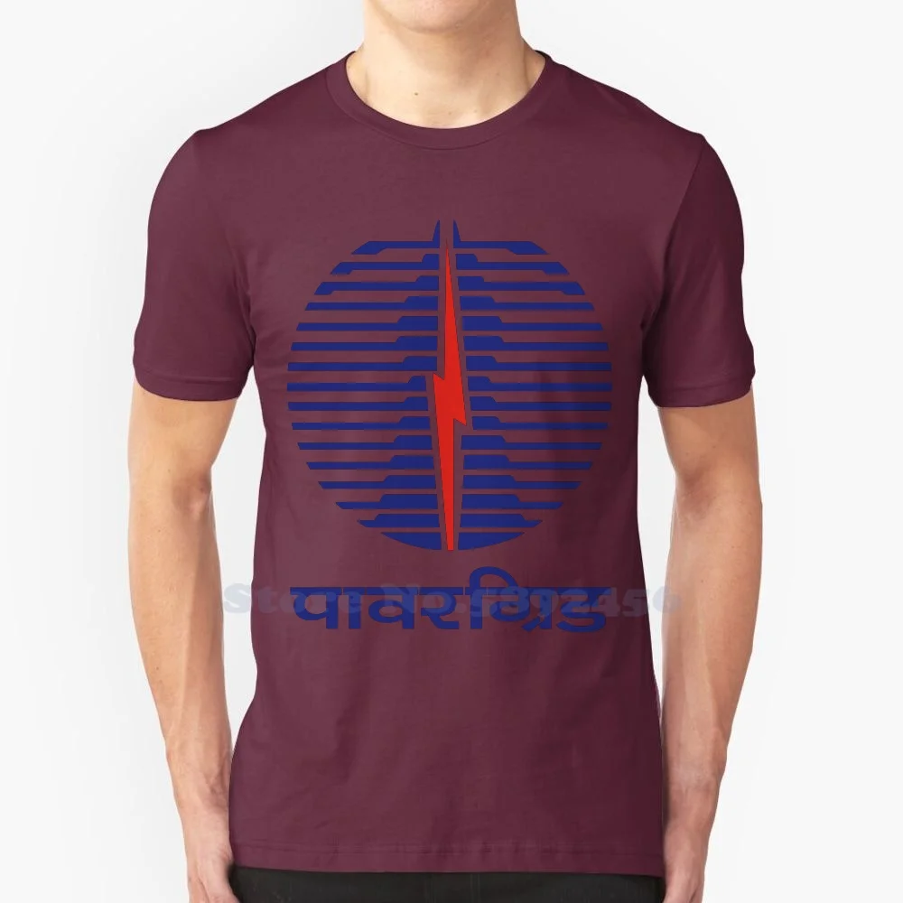 

Power Grid Corporation of India Brand Logo High-quality T Shirts 2023 Fashion T-shirt New Graphic Tee
