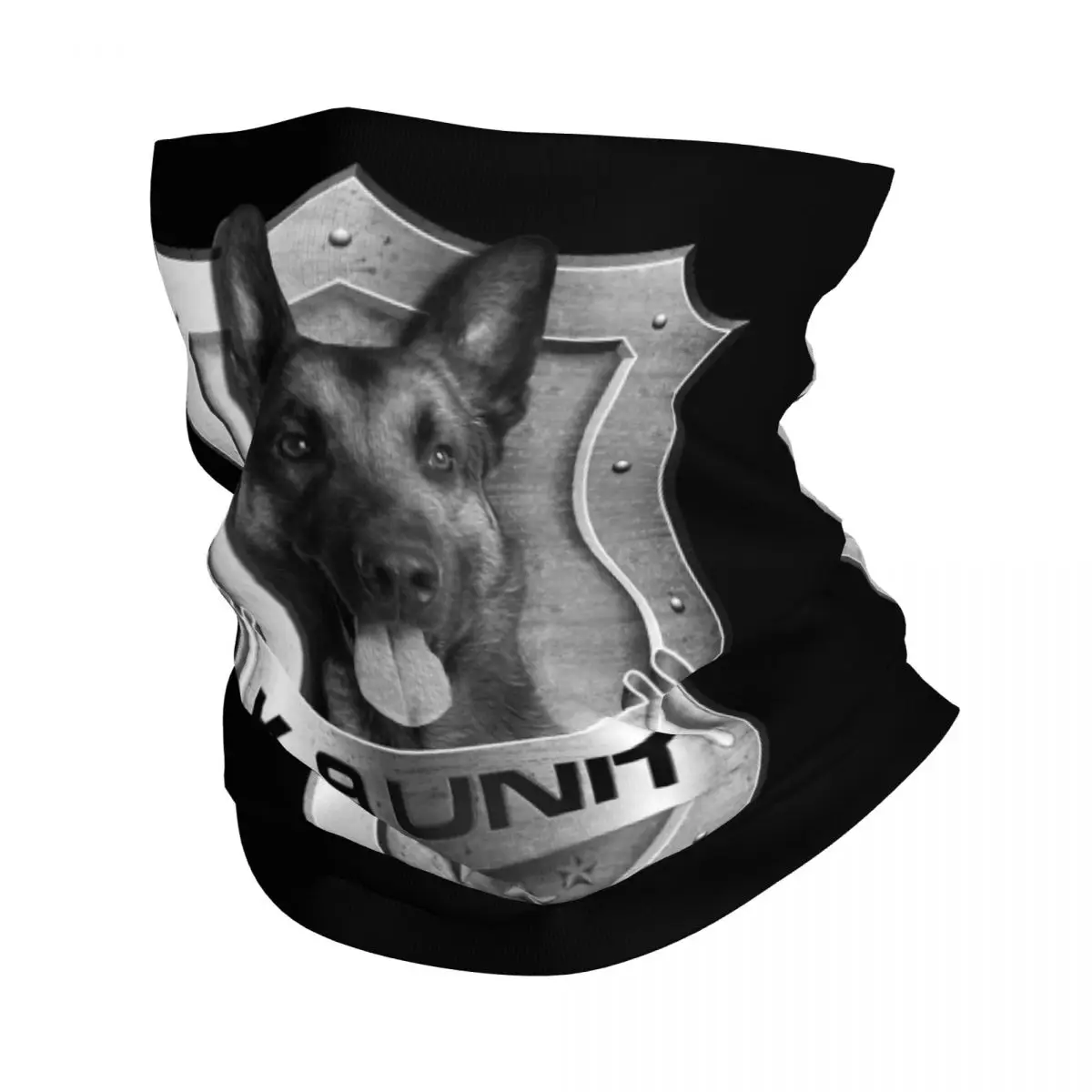 Блочный значок K9 Полицейская собака бандана на шею гетры с принтом Балаклава